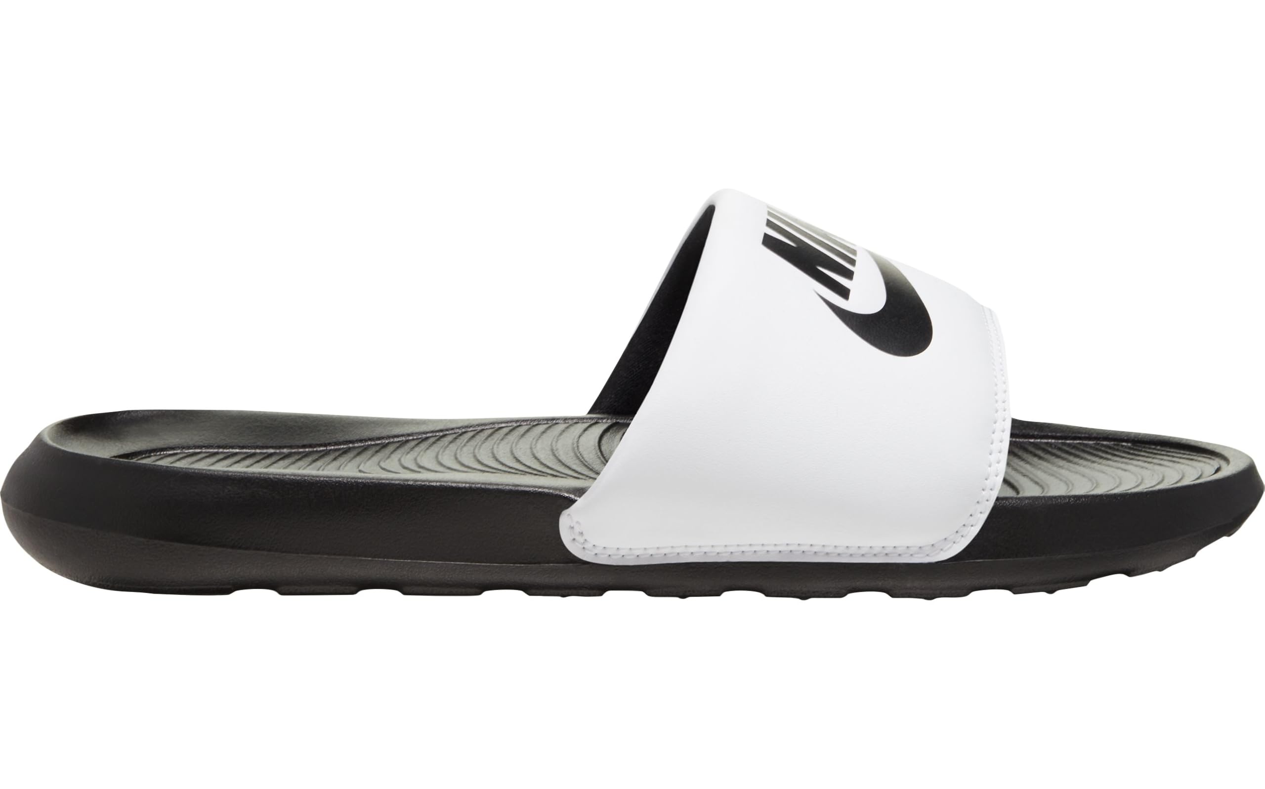 Nike Unisex One Sport Sandal, Black/Black/White, 18