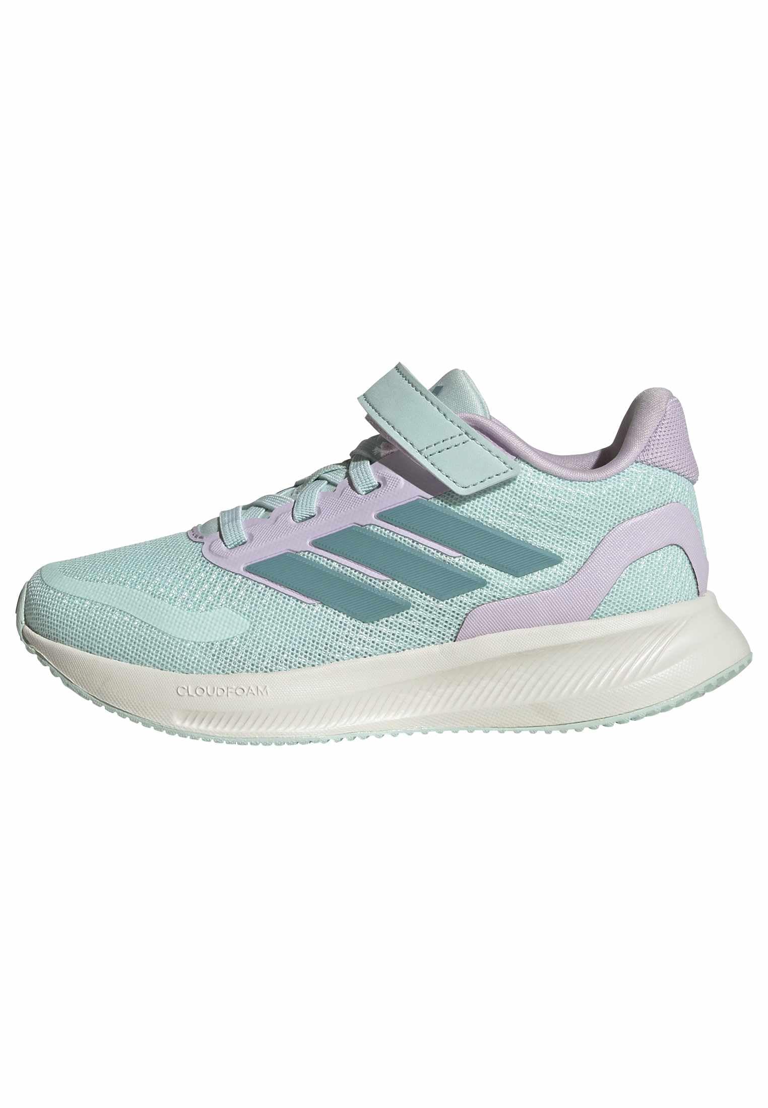 adidas Unisex-Kids Run Falcon 5, Halo Mint/Mint Ton/Ice Lavender, 1.5 Image