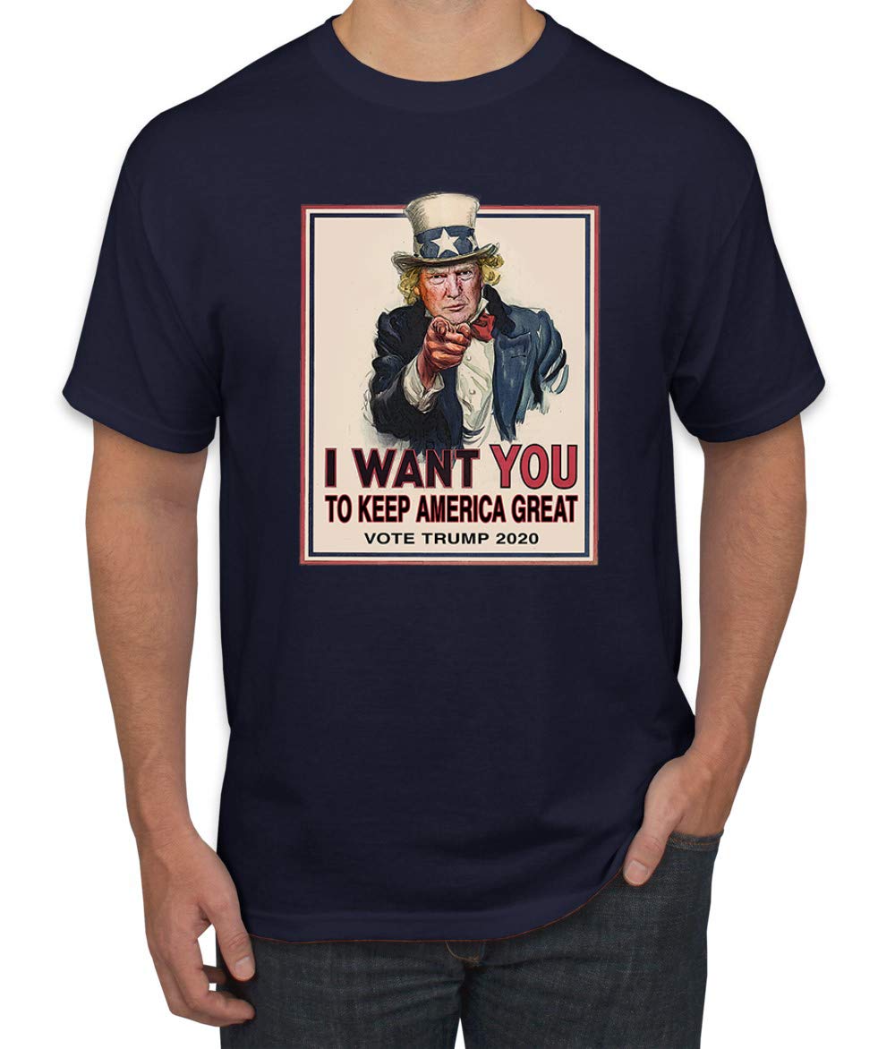 Want You To Keep America Great Trump 2020 Uncle Sam S Political Graphic T Shirt