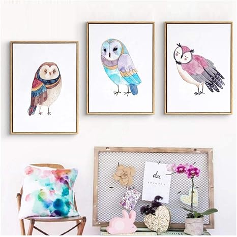 owl wall art for nursery