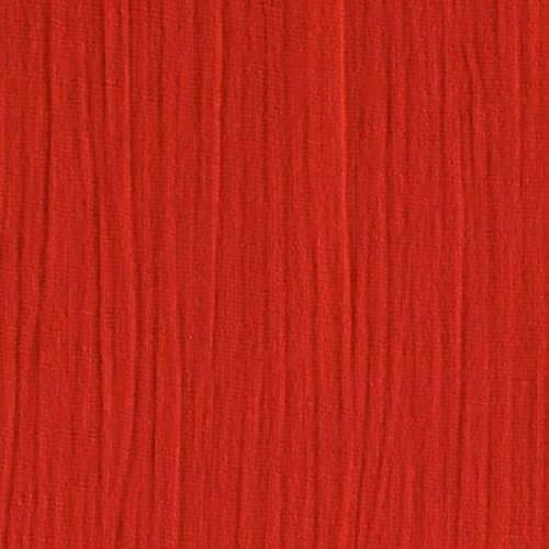 AK TRADING CO. 50" Wide 100% Cotton Island Breeze Gauze Fabric by The Yard – Lightweight, Breathable Material for Apparel, Crafts, Home Décor, Photoshoots, & DIY Projects (Red, 5 Yards)