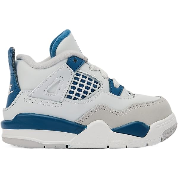Amazon.com: Jordan Jordan 4 Retro (bebé/bebé), Negro/Blanco-Tour Amarillo :  Ropa, Zapatos y Joyería