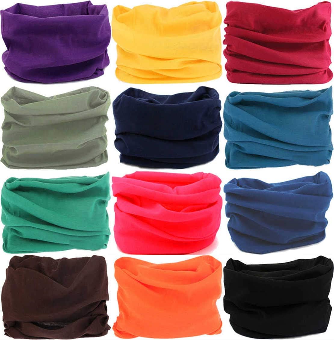 VANCROWN Headwear Head Wrap Sport Headband Sweatband 220 Patterns Magic Scarf 12PCS & 6PCS 12 in 1