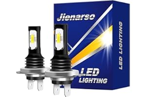 Jienarso Compatible for Honda Goldwing 1800 GL1800 Motorcycle fog light Bulbs(Years: 2001-2017), H7 Fog Light Bulbs, 8000LM S