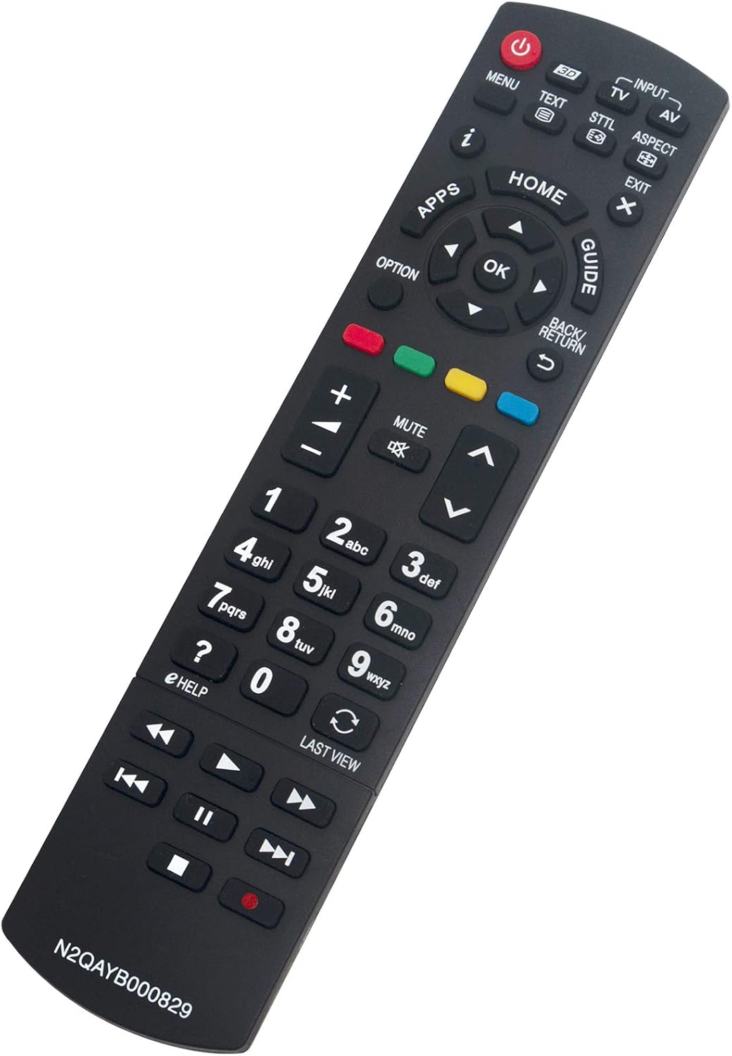 ALLIMITY N2QAYB000829 Remote Control Replace for Panasonic Viera TV TX-40AS640B TX-40AX630E TX-50AS650B TX-60ASR650 TX-60ASW654 TX-P50ST60B TX-P50ST60E TX-P50ST60Y - Image 4