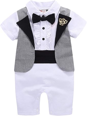 infant bow tie outfit