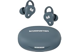 Monster N-Lite 210 Éǳܳٱܰ sans fil Bluetooth, écouteurs stéréo intra-auriculaires de 5,4", microphone intégré pour des app