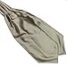 Weixinbuy Men's Ties Solid Long Silk Scarves/Cravat Ascot