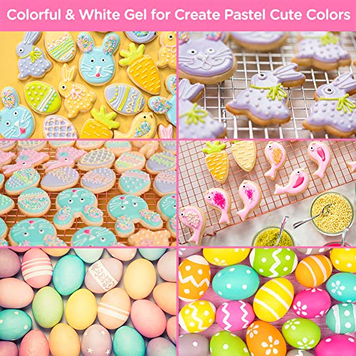 Gel Food Coloring 12 Color ValueTalks Gel Based Flavorless Edible Food