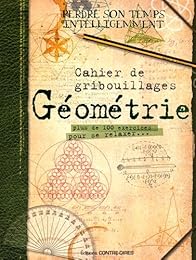 Cahier de gribouillages géométrie