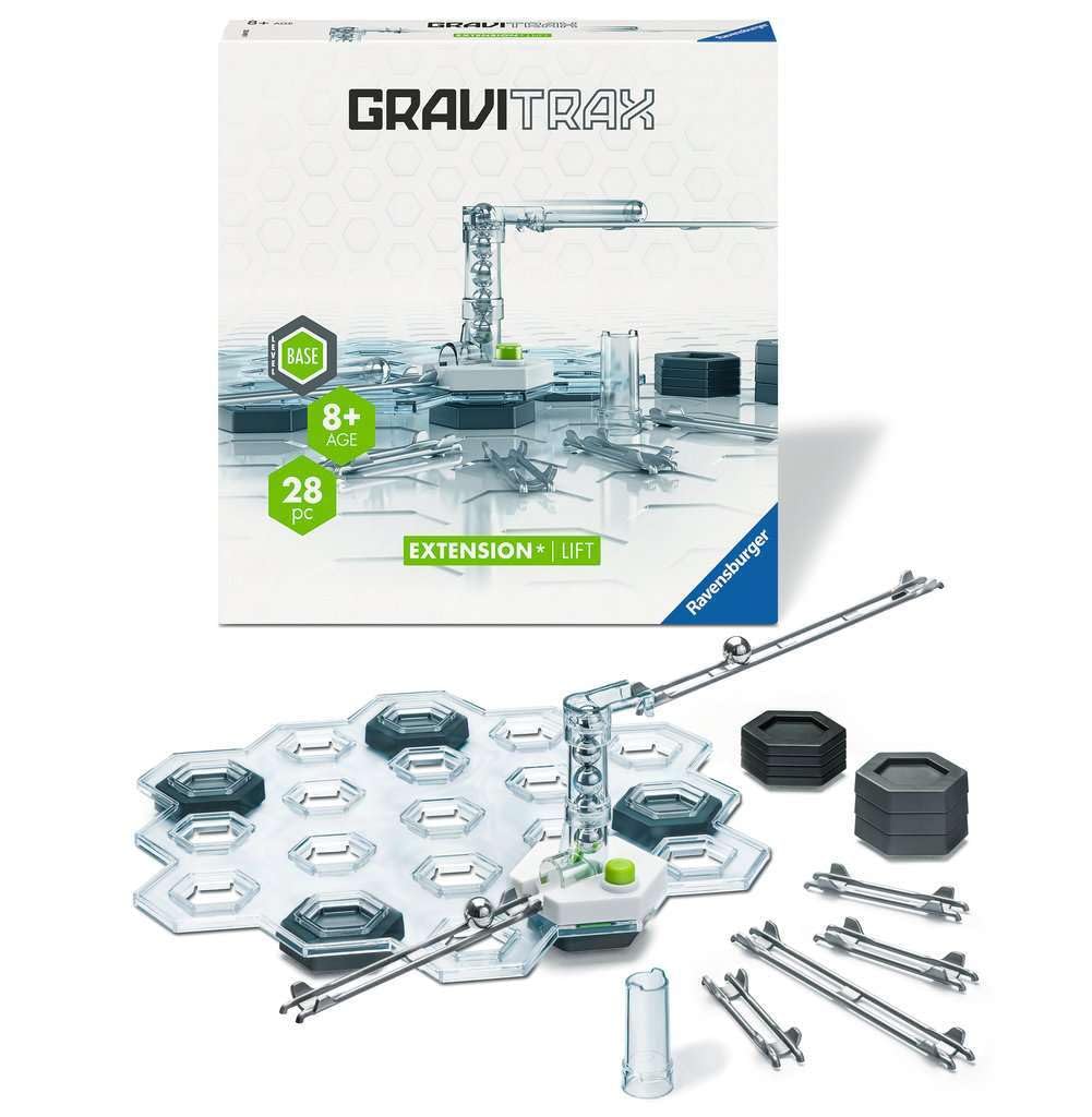 Ravensburger GraviTrax: Lifter Expansion Set| Marble Run & STEM Toy for Boys & Girls Ages 8 & Up | Compatible with All GraviTrax Systems | Ranked No.1 Marble Run System in The U.S