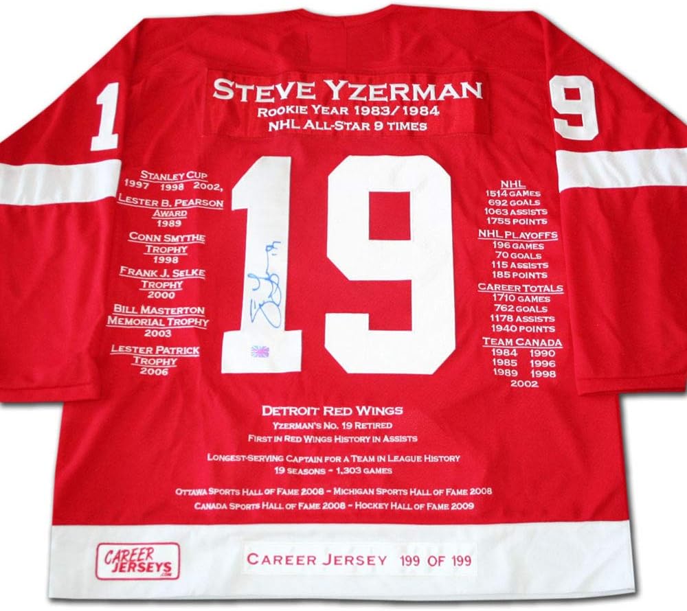 red wings all star jersey