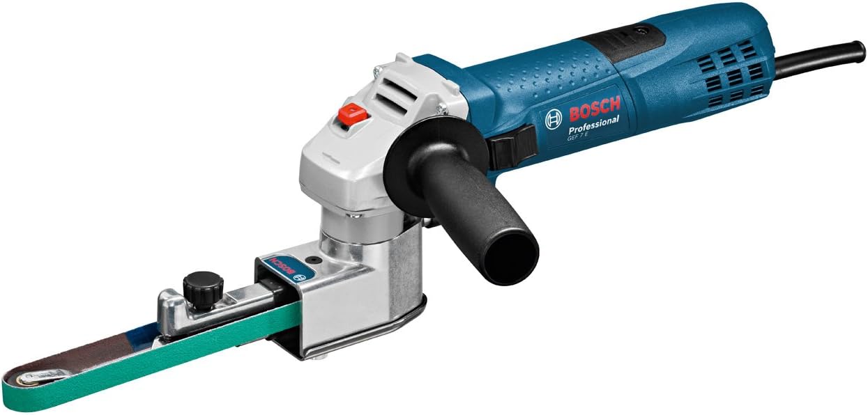 Bosch Professional Gef 7 E 720 W Power Input 457 Mm Length 3 5 12 M S Speed Schleifarm Additional Handle Amazon De Baumarkt