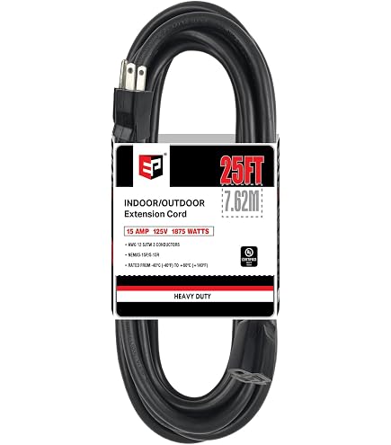 Ölbeständiges Verlängerungskabel, 12/3 SJTOW, 12 Gauge – Robust, Wasserfest, Für Bauernhof, Werkstatt & Industrie