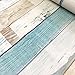Self Adhesive Decorative Wood Panel Shelf Liner Wall Paper Peel and Stick Wallpaper for Kitchen Cabinet Countertop Shelves Walls Furniture Table Pantry Craft Projects 17.7x78.7 Inches