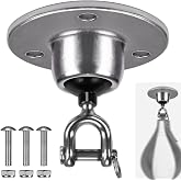 BeneLabel Speed Bag Swivel - Stainless Steel Speedbag Swivel with 360&deg; Rotation - Boxing Bearing Swivel for Punching Bag - Easy Setup On Hanging Punching Speed Bag Platform Stand
