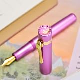 Hong Dian M2 Mini Fountain Pen Lilac Purple with Extra Fine Nib view 7
