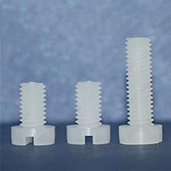 QuarkMRO - PVDF Plastic Slotted Cheese Head Screws
