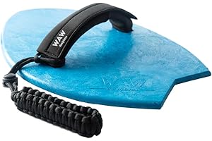 WAW HANDPLANES WAW Badfish Bodysurfing Handplane, Handboard, Body Surf Plane, Hand Surfer, Hand Paddle, Recycled Ocean Plastics