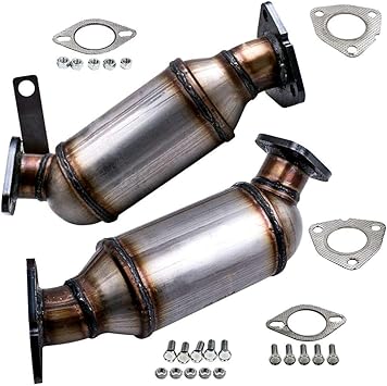 Amazon Com 2009 2011 For Gmc Acadia 3 6l Front Driver And Passenger Catalytic Converters Automotive