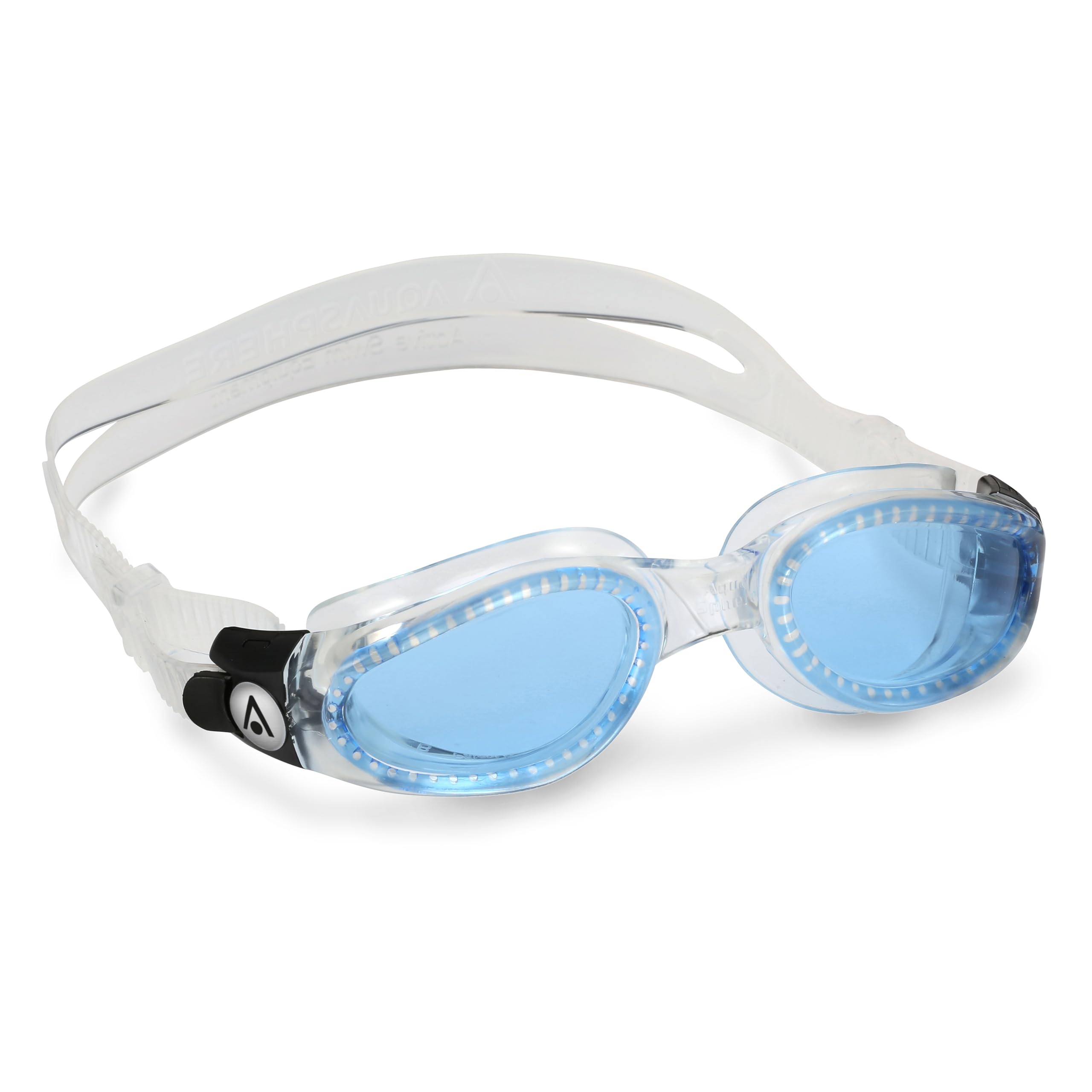 Aquasphere Kaiman, Swimming goggles for adults with UV protection, silicone seal, 180° vision, anti-fog and anti-leak lenses for men and women