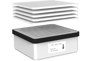 KQZ-W1/B1 Solder Fume Extractor Replacement Filters Set - 5*Pre-Filters + 1*Main Filter