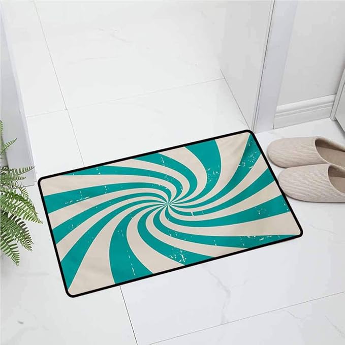 Anmaseven Retro Printed Floor Mats Personalized Door mat