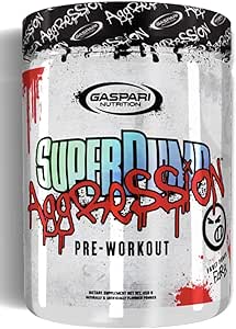 Gaspari Nutrition Superpump Aggression Next Gen Pre Workout Fruit Punch Fury 25 Serv Health Household Amazon Com