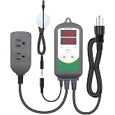 Inkbird ITC-308S Aquarium Heating and Cooling Dual Stage Temperature Controller Freshwater Saltwater Aquarium Tropical Fish Ornamental Shrimp