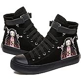 DIOMMELL Nezuko Tanjiro Zenitsu Shinobu Sneakers High Top Shoes Anime Gift
