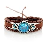 WUSHIMAOYI Triple Moon Goddess Bracelet Moon