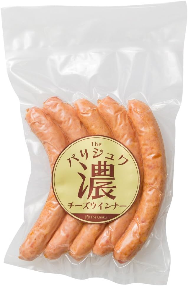 Amazon The Oniku ザ お肉 濃 パリジュワチーズウインナー The Oniku ソーセージ ウインナー 通販