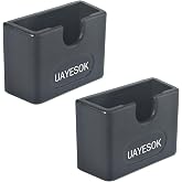 UAYESOK Universal Adhesive CB Mic Mount, Radio Speaker Microphone Holder | Handheld Radio Dashboard Clip, Holding Bracket, For Car Vehicle Trucks