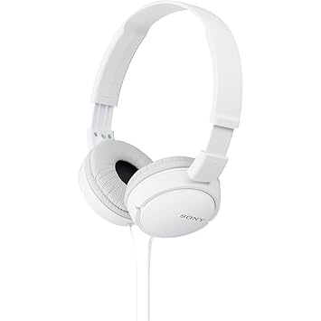 Sony MDR-ZX110/WC(AE) faltbarer Bügelkopfhörer, weiß
