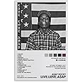 ASAP Rocky Live. Love. ASAP Music Album Cover Canvas Poster Bedroom Decor Landscape Office Room Decor Gift 12x18inch(30x45cm)