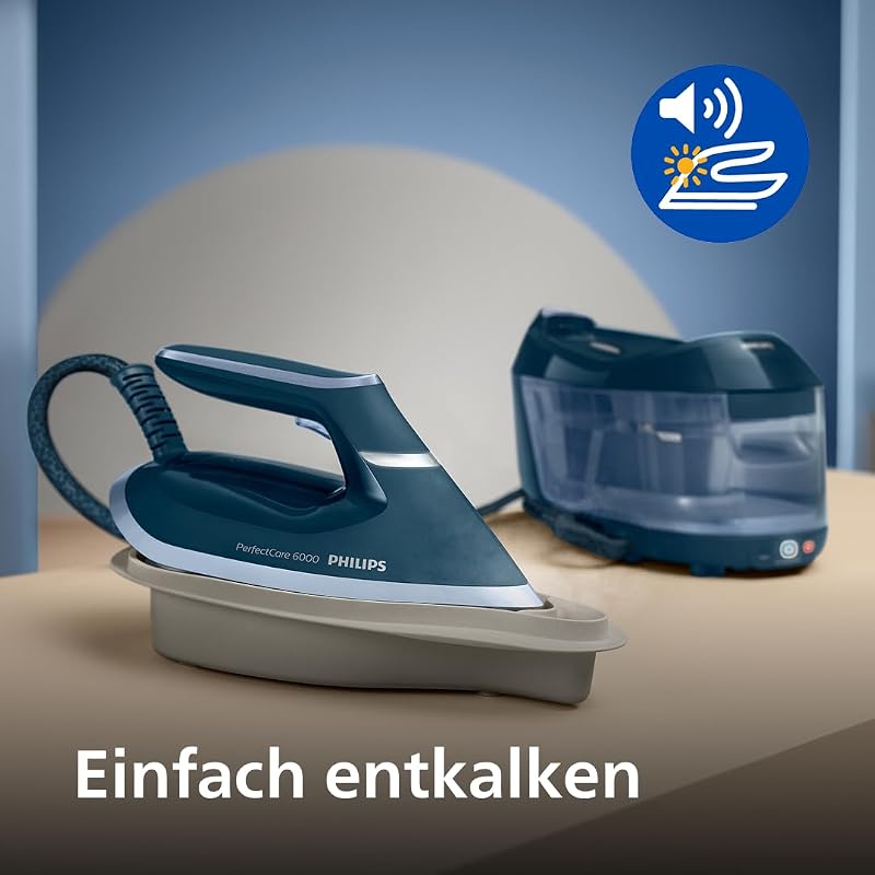 Dampfbügelstation 6000 Serie, Blau, 2400W