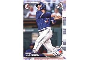 BOWMAN CHROME 2019 Bowman Baseball #48 Danny Jansen RC Rookie Card Toronto Blue Jays Official MLB Trading Card From Topps