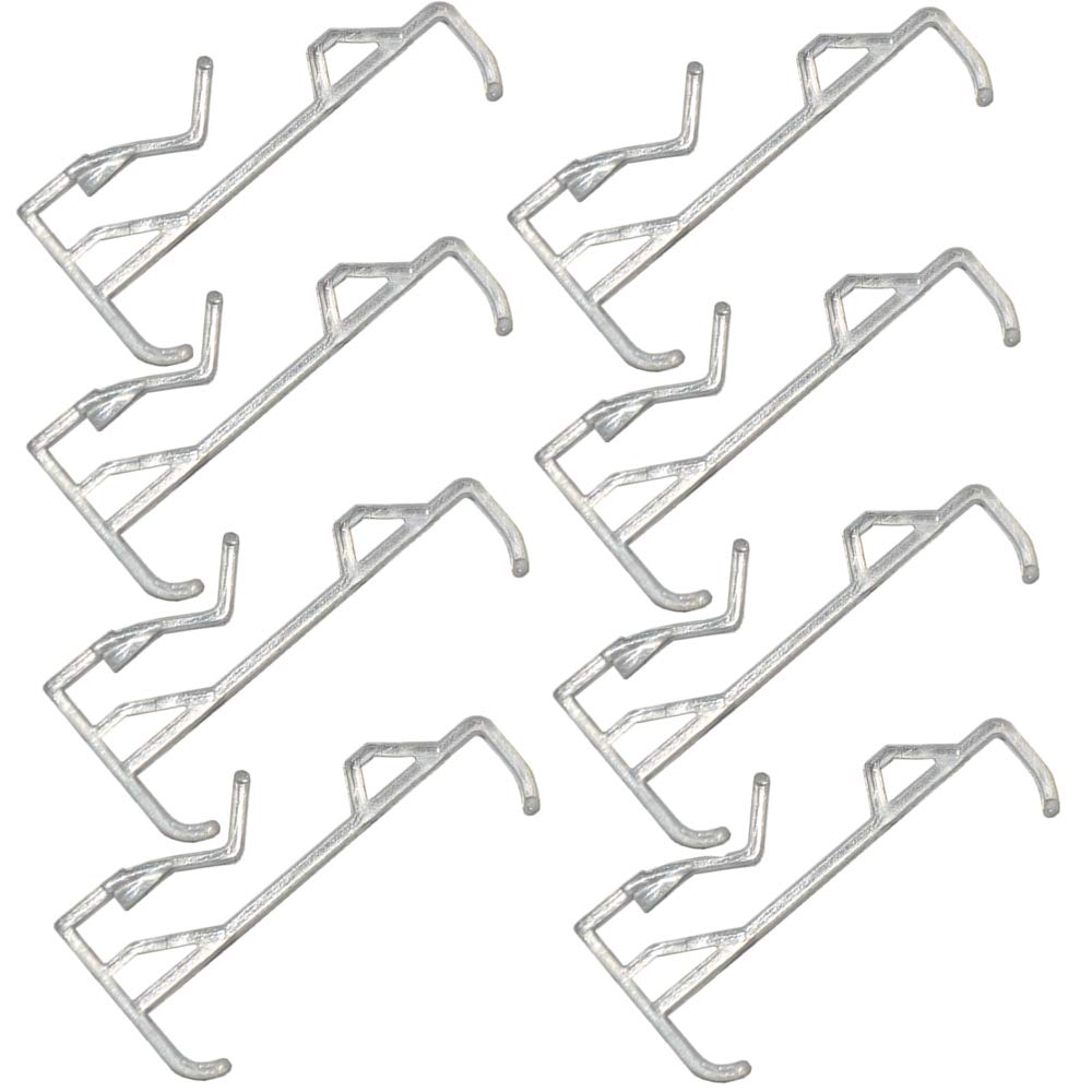 Cutelec Valance Clips 1-3/4" 8Pack for High Profile Blinds,Horizontal Faux & Wood Blinds 1-1/2" Parts,Accessory,Components