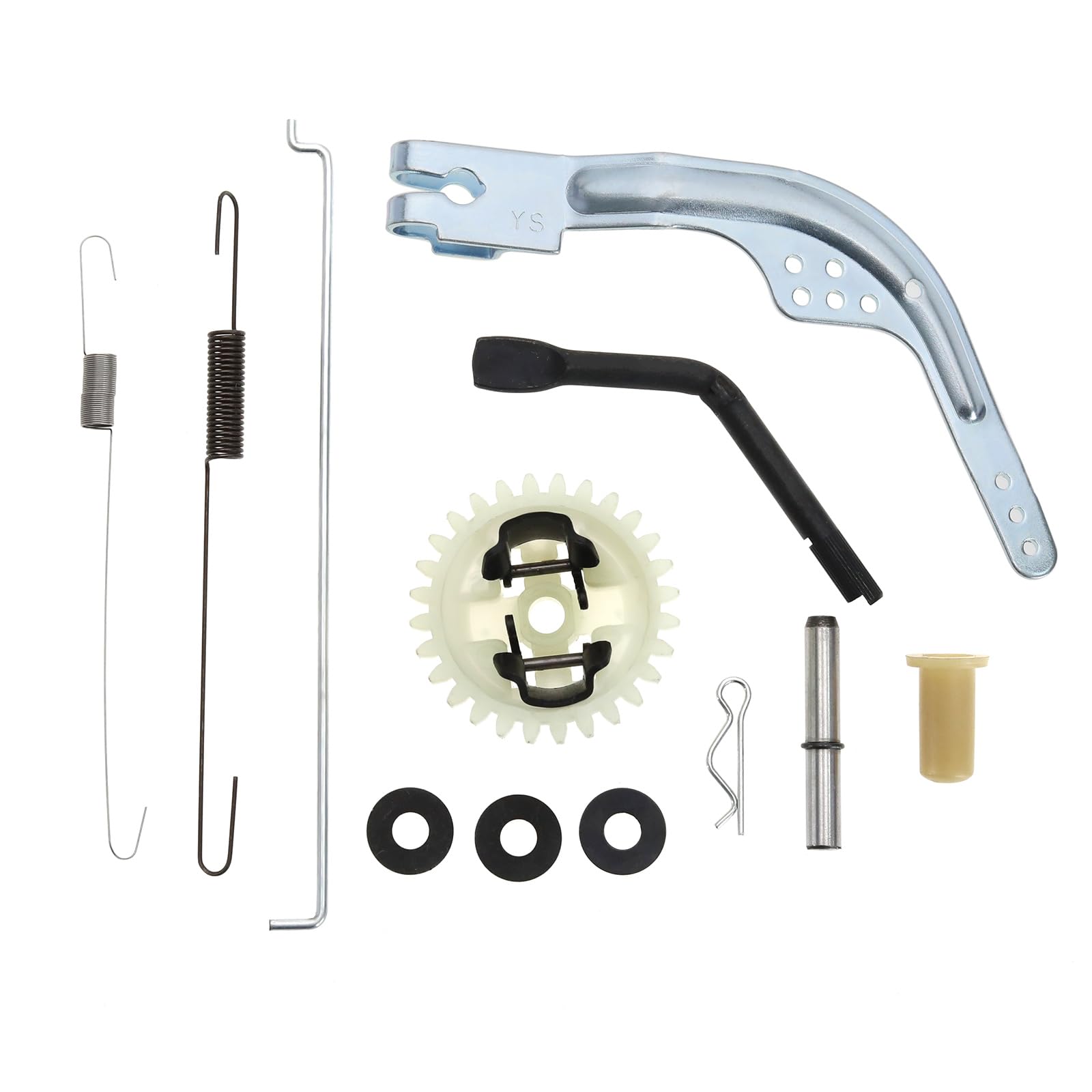 SG Store 1 Set Governor Gear Assembly Compatible with Honda GX140 GX160 GX200 5.5HP 6.5HP 168F Generator Replacement Part Governor Gear Arm Rod Spring Assembly