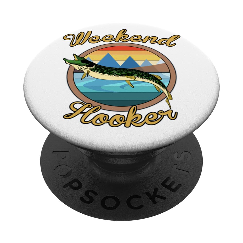 Weekend Hooker Fishing PopSockets Swappable PopGrip