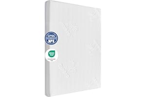 AOHWIDER 33x19 Bassinet Mattress for Cowiewie: 2" Thick Dual Sided Gel Memory Foam Bassinet Mattress for Angelbliss 3 In1/Babybond/Cowiewie/Jimglobassinet/Harppa - Exact Fit Bedside Bassinet