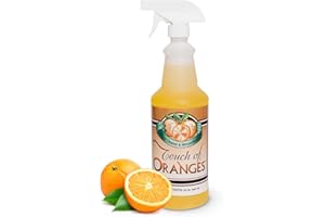 Touch Of Oranges Wood Cleaner 32 oz Orange Luster Finish, Cleaner for Kitchen Cabinets, Harwood Floors and All Wood