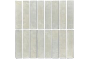Commomy 10 Pcs Peel and Stick Tiles Backsplash-11.8"X11.8" Matte Thin Vinyl PVC 3D Peel and Stick Wall Tiles Vintage Linear 3D Wall Panels for Kitchen,Bathroom,Renters,Interior Decorative Wall Tiles