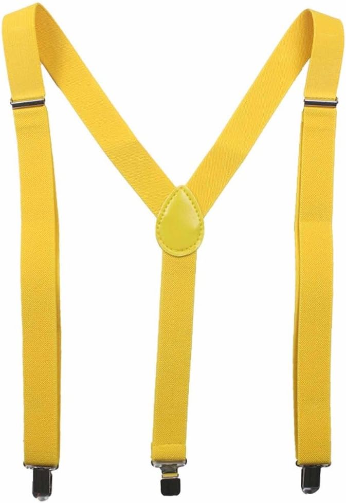 Adult Plain Elastic Y-Shape Suspender
