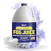 Essential Values Fog Machine Fluid 3.78 litres - Fog Juice Long-Lasting Medium Density Liquid for Water Based Foggers - Perfe