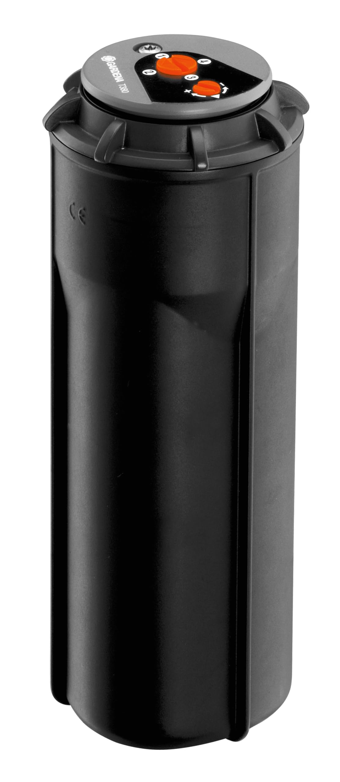 Gardena Sprinklersystem Turbo-driven Pop-up Sprinkler T 380: Watering system for large lawn areas of up to 380 m², with adjustable range (6-11 m) and infinitely adjustable sector setting (8205-29)