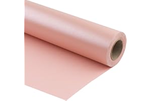 RUSPEPA Pink Matte Wrapping Paper - 81.5 Sq Ft - Solid Color Pearly - Lustre Paper Perfect for Wedding,Birthday,Christmas,Baby Shower - 30 inches x 32.8 feet