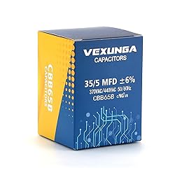 VEXUNGA 35/5 uF 35+5 MFD 370V or 440V Dual Run