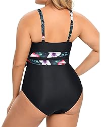 Daci Plus Size One Piece Swimsuit - Tummy Control