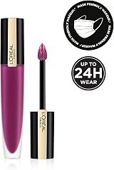 L'Oreal Paris Rouge Signature Matte Liquid Lipstick 104 I Rebel view 4